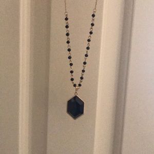 Black and gold necklace